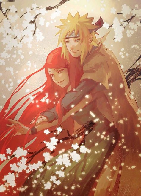 Minato and Kushina ♥♥♥ #Fanart #Couple #beautiful Naruto And Kushina, Minato Kushina, Naruto Mobile, Naruto Uchiha, Naruto Minato, Naruto Couples, Kushina Uzumaki, Naruto Fan Art, Naruto Shippuden Sasuke