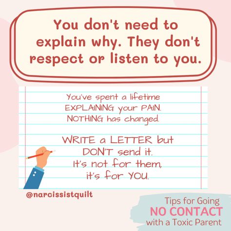 No Contact With Parents, Going No Contact, Go No Contact, Toxic Parent, Healing Journaling, Toxic Parents, Minimal Living, No Contact, It Gets Better