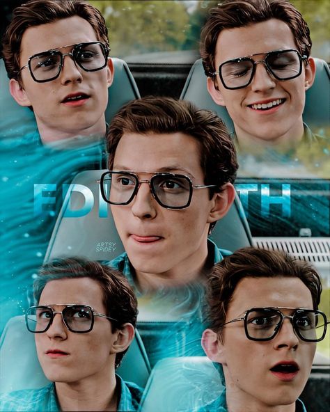 Edith Glasses, Peter Spiderman, Spiderman 2, Tom Holland Spiderman, Many Faces, Peter Parker, Tom Holland, Holland, Spiderman