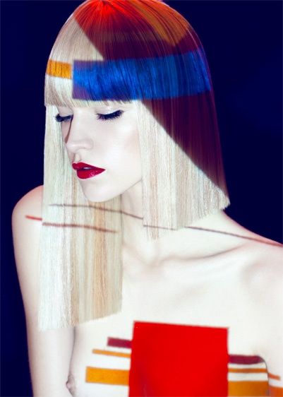 fashionable straight colorful wig Avant Garde Hair, Artistic Fashion, Editorial Hair, Fantasy Hair, Hair Shows, Creative Hairstyles, Hair Reference, Artistic Hair, Hair Art