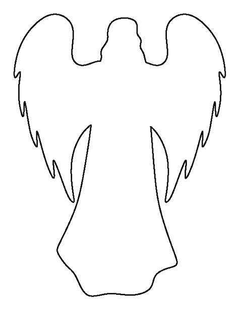 Angel pattern. Use the printable outline for crafts, creating stencils, scrapbooking, and more. Free PDF template to download and print at http://patternuniverse.com/download/angel-pattern/ Angel Outline, Angel Silhouette, Pottery Angels, Free Printable Crafts, Body Template, Stencil Printing, Silhouette Template, Angel Images, Angel Crafts