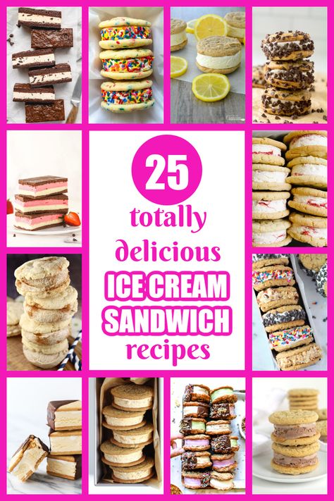 Make Your Own Ice Cream Sandwich Bar, Yogurt Ice Cream Sandwich, Ice Cream Sandwich Ideas, Homemade Ice Cream Cookie Sandwiches, Cookies For Ice Cream Sandwiches, Homemade Ice Cream Sandwiches Cookie, Ice Cream Sandwich Recipes, Ice Cream Sandwich Cookies, Diy Ice Cream Sandwiches