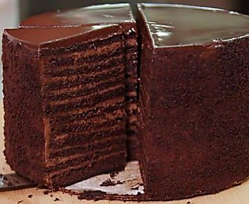 Wolfgang's Sachertorte Recipe : Food Network Wolfgang Puck Recipes, Chocolate Cake Video, Layer Chocolate Cake, Chocolate Mousse Cake Recipe, Mousse Cake Recipe, Video Food, Cake Video, Big Chocolate, Chocolate Layer Cake