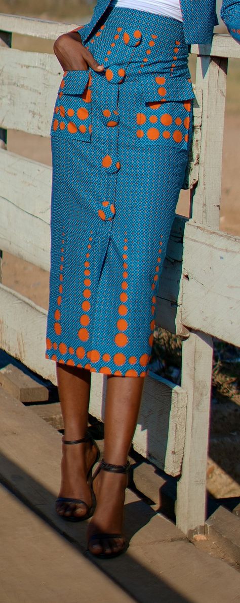 Ankara Skirts, African Print Skirt, Take Note, African Print Fashion Dresses, Fashion Capsule, Denim And Lace, African Design Dresses, Latest African Fashion Dresses, African Print Fashion