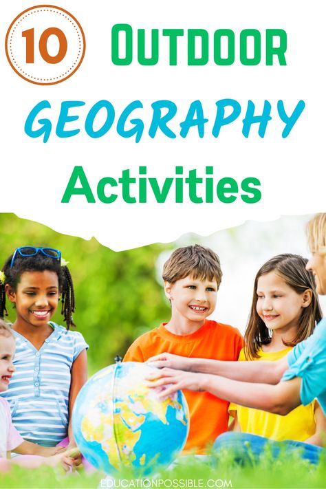 10 outdoor geography activities that will make learning geography exciting for tweens. These engaging hands-on activities are easy to add to your middle school geography lessons. From creating their own weather stations to map races, these activities are perfect for getting your kids outside and learning. Middle School Geography Lessons, Middle School Geography, Geography Lesson Plans, Us Geography, Middle School Activities, Geography Activities, Homeschool Geography, Geography Lessons, World Geography