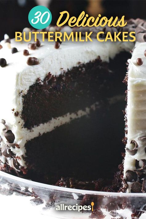 Cakes Recipes Using Buttermilk, Recipes With Buttermilk Easy, Dessert With Buttermilk, Recipes Using Buttermilk Baking, Recipes With Buttermilk Healthy, Butter Milk Recipes Desserts, Buttermilk Cake Recipes Homemade, Ways To Use Buttermilk, Buttermilk Recipes Dessert