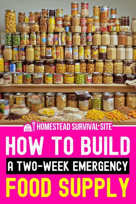 Building a two-week emergency food supply is crucial for survival during a disaster. Learn essential tips to ensure you're prepared. Salt Block Cooking, Survival Food Storage, Canned Meats, Emergency Preparedness Food, Emergency Prepardness, Emergency Food Storage, Cooking Lunch, Emergency Food Supply, Emergency Preparedness Kit