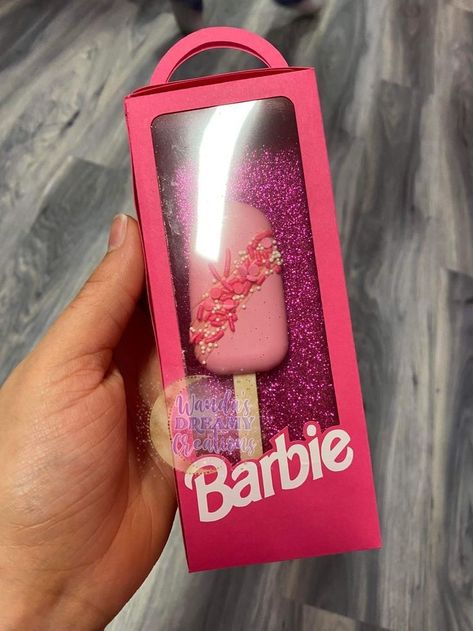 Luxury Barbie Party, Barbie Extra Birthday Party, Barbie Theme Souvenir, Things To Do At A Barbie Party, Barbie Birthday Party Goody Bags, Party Favors For Birthday, Barbie Movie Treats, Barbie Giveaways Ideas, Barbiecore Birthday Party