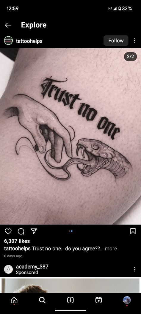 Dragon Tattoos For Men, Medusa Tattoo, Trust No One, Dream Tattoos, Word Tattoos, First Tattoo, Beautiful Mind Quotes, Dragon Tattoo, Tattoo Studio