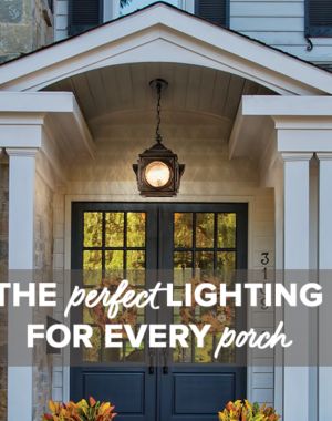 Lighting Tips | Learn The Best Lighting Tips & Tricks at 1800Lighting.com Types Of Porches, Front Porch Lighting Fixtures, Hanging Porch Lights, Porch Light Fixtures, Front Porch Lighting, Outdoor Lighting Design, Entrance Lighting, Lighting Tips, Outdoor Chandelier