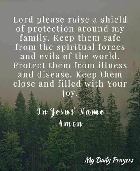 Prayer For Dad, Prayers For Family Protection, Prayer For Safety, Protection Quotes, Family Bible Verses, Prayer For Parents, Prayer For My Family, Praying For Your Family, Prayer For My Children