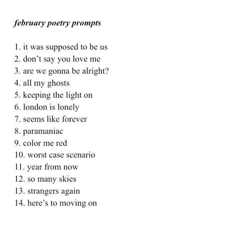 Song Writing Topics, Topics To Write Songs About, Song Lyric Starters, Pause For A Writing Prompt, Titles For Poems, Poem Starters Ideas, Poetry Starters Writing Prompts, Song Title Ideas Lyrics, Poetry Prompts About Love