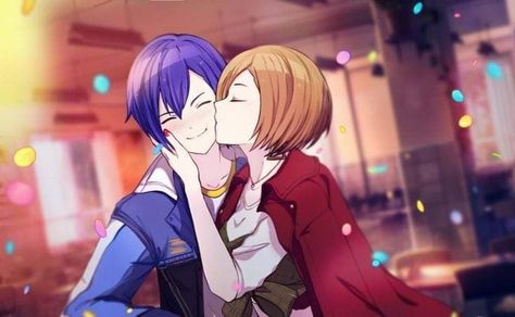 Kaito And Meiko Matching Pfps, Kaimei Fanart, Kaimei Matching Icons, Kaimei Vocaloid, Meiko X Kaito, Kaito X Meiko, Meiko And Kaito, Kaito And Meiko, Vocaloid Ships