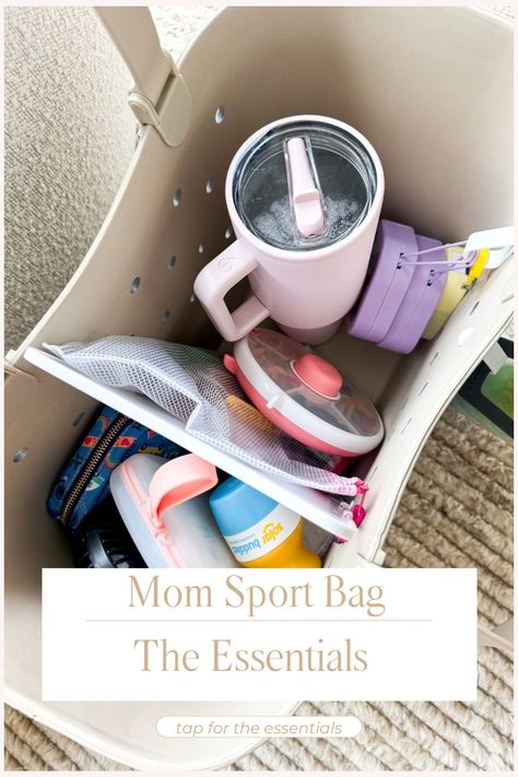 Spring sports season is now here and Summer activities are starting! As a mom of 5 with multiple kids in sports, I’m constantly on the go between games and practices. My mom bag is a look for less version of the popular Bogg Bag. It is so cute, comes in 3 sizes and has an extra zipper pouch, but it is a fraction of the cost! This is a great gift idea for Mother's Day! Tap for my full review here! Sports Mom Gift Basket, Basketball Mom Aesthetic, Travel Sports Mom Hacks, Sport Mom Bag Essentials, Wrestling Mom Bag Essentials, Mom Sports Bag, Sports Mom Bag Essentials, Sports Mom Must Haves, Sports Mom Essentials