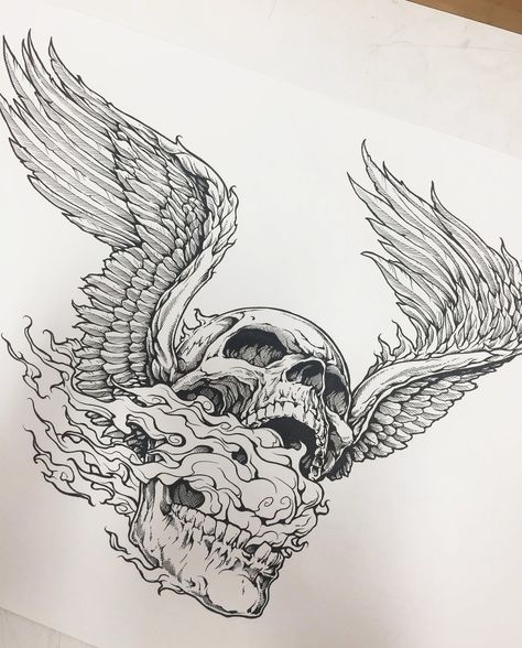 Carolina Reaper, Skull Art Drawing, Skulls Drawing, Hot Peppers, Dark Art Tattoo, Tattoo Style Drawings, Tattoo Design Book, Tattoo Art Drawings, Skull Drawing