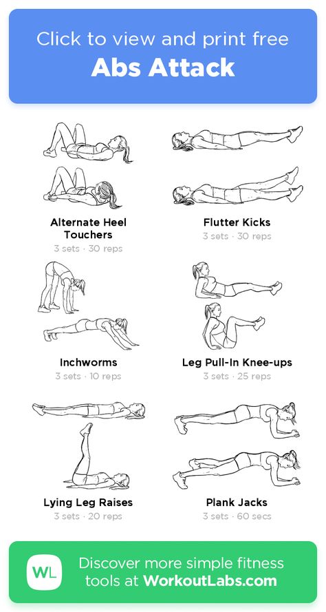 Workoutlabs Fit, Legs Exercise, 10 Minute Ab Workout, Workout Labs, Reps And Sets, Workout Abs, Summer Body Workouts, Free Workout, Core Exercises