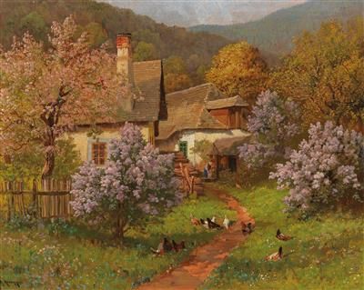 Cesar Santos, Paul Signac, Pintura Exterior, 19th Century Paintings, Cottage Art, Architecture Painting, Landscape Artist, Modern Landscaping, In The Woods