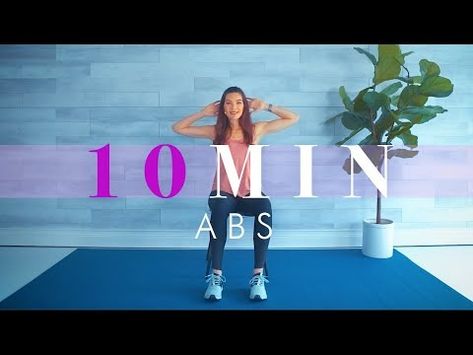 (1) Chair Exercises for Seniors // 10 Minute Ab & Core Seated Workout - YouTube Chair Workout, Seated Workouts, 10 Minute Abs, Seated Workout, Chair Exercises For Abs, Plus Size Exercise, Chair Pilates, Chair Exercises For Seniors, Core Exercises For Women