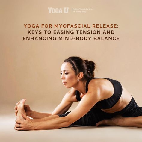 Dealing with chronic tension patterns don't seem to resolve?  You may want to integrate myofascial release into your yoga practice, says yoga therapist Chrys Kub, P.T. Learn more here.  https://yogauonline.com/yoga-practice-teaching-tips/yoga-teaching/yoga-for-myofascial-release/  #yogatherapy #yogatherapist #yogateacher #yogatips #fascia #myofascia #yogagirl #yogastudio #yogajourney #yogacommunity #yogalove #yogaeverydamnday #yogalife Fascial Release Yoga, Puppy Pose Yoga, Release Quotes, Yoga Therapist, Yoga Health Benefits, Myofascial Pain Syndrome, Yoga Articles, Yoga Education, Yoga Teaching