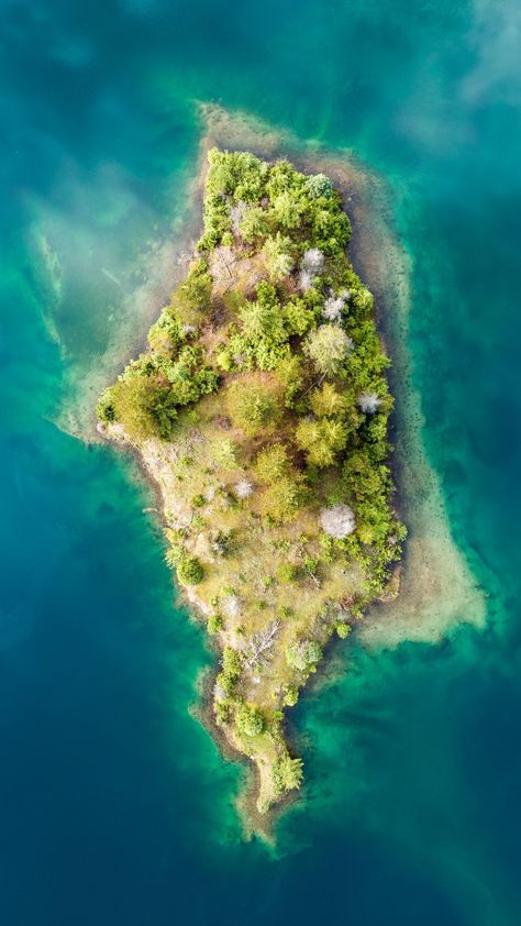 Bird Eye View Tree, World Most Beautiful Place, Island Pictures, Aerial Images, Drone Photos, Aerial Photo, Wallpaper Phone, Birds Eye View, Drone Photography