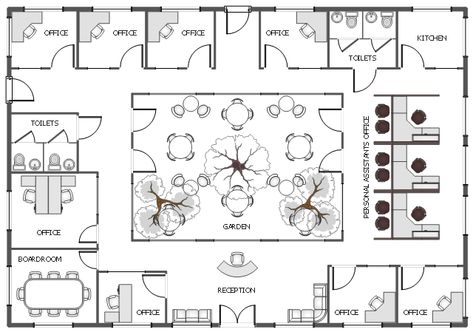 Office Interior Plan Layout, Workplace Floor Plan, Office Building Design Plan, Co Working Space Floor Plan, Office Design Plan Layout, Architecture Office Plan Layout, Window Casement, Office Building Plans, Office Layout Plan