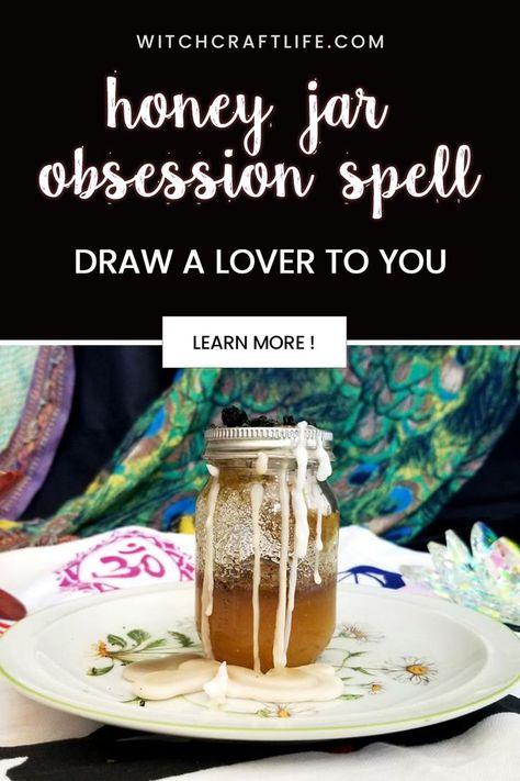 Need to draw a lover to you? Is your Love mad at you? Fighting with family members? Boss upset? Not getting along with your Neighbors? This beautiful honey jar will have that person of interest so tempted they can’t resist you. #honeyspelljar #lovespell #spellscaster #witch #witchcraft #voodoospells #bindingspells #love #lovemagick #fullmoonritual #attractionspell #newmoonrituals #witchdoctor Jar Love Spell, Honey Jar Spell, Obsession Spell, Spells Witchcraft Money, Witchcraft Money, Love Spells Witchcraft, Health Spell, Witchcraft Love Spells, Love Binding Spell