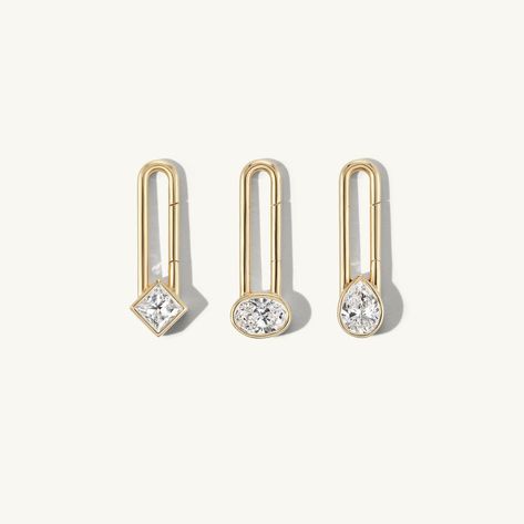 Sophie Ratner Fine Jewelry (@sophieratner_jewelry) • Instagram photos and videos Convertible Jewelry, Kinetic Jewelry, Jewelry Product Shots, Tiny Pendant, Stackable Jewelry, Love Lock, Jewelry Clasps, Minimal Jewelry, Mothersday Gifts