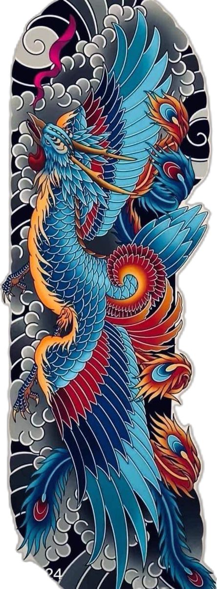 Asia Drawing, Line Art Tattoo Ideas, Tattoos Arms, Neo Japanese Tattoo, Japanese Cloud Tattoo, Japanese Peony Tattoo, Tattoo Full Sleeve, Traditional Japanese Dragon, Foo Dog Tattoo Design