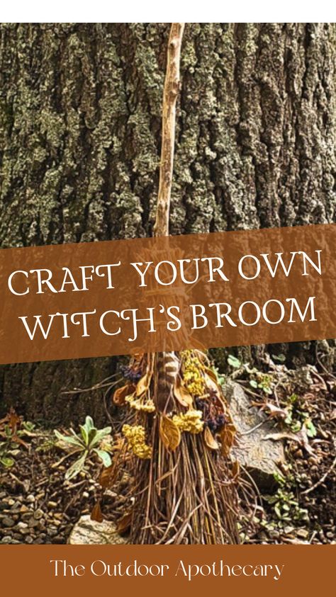 Discover the art of besom crafting with this easy-to-follow tutorial! Learn how to choose the right branches and materials to create a unique witch’s broom for rituals or decor. #DIYbesom #besomcraft #witchybroomstick #magicalcrafts