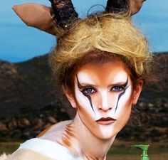 Whoville Hair, Lion King Animals, Lion Witch Wardrobe, Mom Halloween Costumes, Deer Makeup, Lion King Jr, Animal Makeup, King Costume, Theatre Makeup