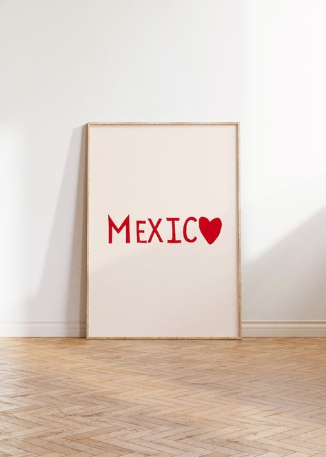 Mexico Art Poster Mexico Wall Art Mexico Travel Poster Retro - Etsy Australia Chicago Print Art, Chicago Poster Aesthetic, Retro Chicago Poster, Chicago Apartment Decor, Chicago Apartment Aesthetic, Chicago Embroidery, Chesterfield Bedroom, Apartment Door Decor, Mexico Travel Poster