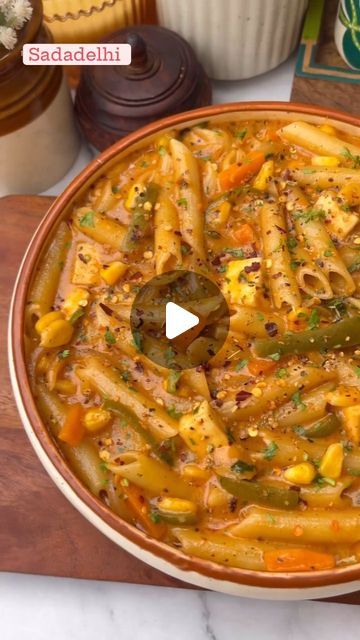 its foodie ❤️ on Instagram: "Desi style pasta 🥹 🥰 😘 ❤️ 🤤
Follow for more videos like this only on sadadelhi
Follow @sadadelhi 🙏
#sadadelhi #instagram #trendingpost #enjoylife #reelsinstagram #reels #pasta #pastalovers #pasta #pastalovers #pasta #pastalovers 
##" Cloud Kitchen, One Pot Pasta, Desi Style, Creamy Pasta, Pasta Recipe, Agra, One Pot, Enjoy Life, Follow For More