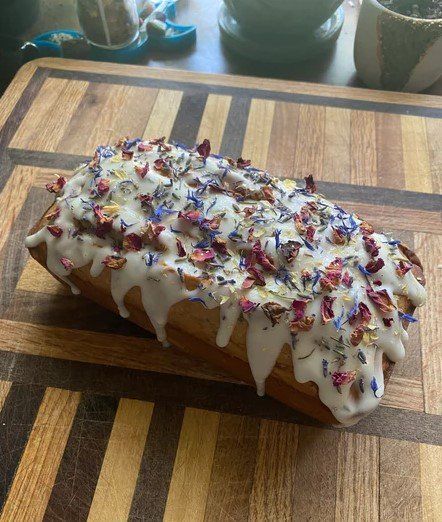 Lavender Tea Bread Recipe, Lavender Tea Bread, Witch Cafe, Cat Bakery, Bakery Stand, Witchy Recipes, Positive Intent, Magick Rituals, Summer Solstice Party