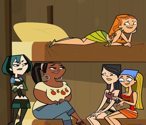 Total Drama Group Photo, Total Drama Island Group Photo, Total Drama Island Scenes, Total Drama Scenes, Blurry Colors, Tdi Oc, Gwen Tdi, Rarity Pony, Super Princess Peach