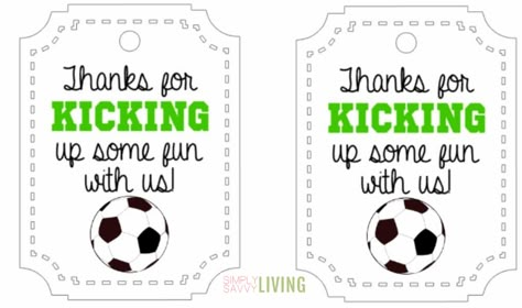 Sport Party Ideas, Soccer Party Ideas, Soccer Treats, Soccer Snacks, Soccer Party Favors, Food Favors, Soccer Theme Parties, Thank You Tag Printable, Soccer Birthday Parties