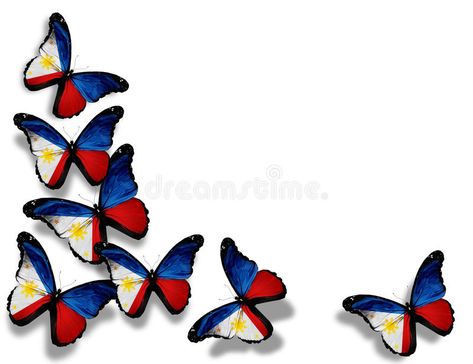 Philippine flag butterflies, isolated on white. Background #Sponsored , #Sponsored, #paid, #flag, #Background, #white, #Philippine Buwan Ng Wika Drawing, Araling Panlipunan Design, Wikang Pambansa, Science Notebook Cover, Boarders Designs For Projects, Maps Aesthetic, Iphone Wallpaper Blur, Cat Logo Design, Light Purple Wallpaper