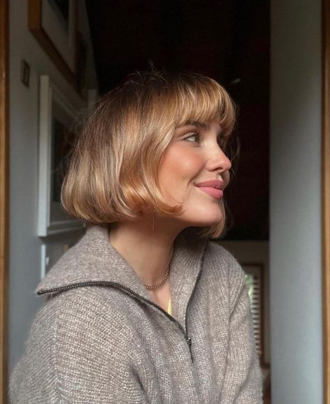 Fringe Bob Haircut, Dark Blonde Bobs, Bob Haircut For Round Face, Blonde Bob Haircut, French Bob, Fine Straight Hair, Bob Haircut With Bangs, Hair Inspiration Short, 2023 Vision