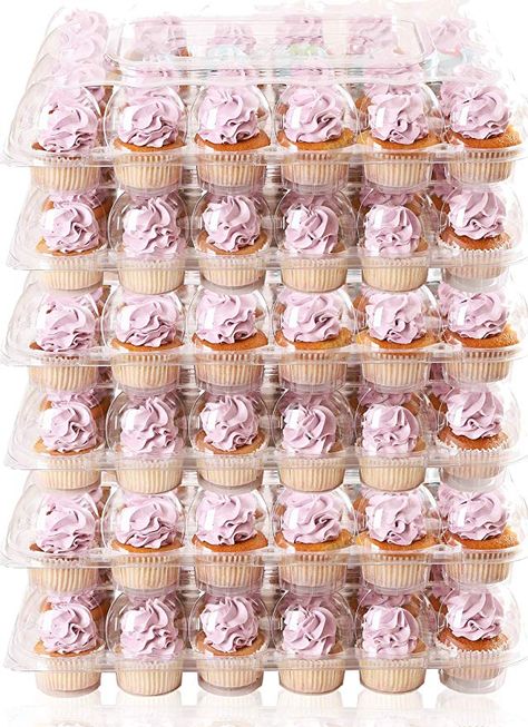 Plastic Cupcake Containers, To Go Boxes, Cupcake Holders, Cupcake Container, Cake Boards, Bakery Packaging, 12 Cupcakes, Cupcake Holder, Cupcake Boxes