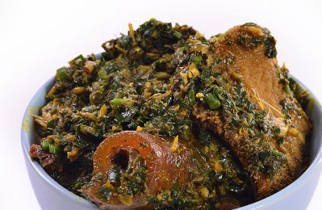 Nigerian Afang Soup Recipe Afang Soup, Nigerian Soups, Nigerian Soup, Naija Food, Soup Menu, Pigs Eating, White Soup, Nigerian Recipes, Africa Food