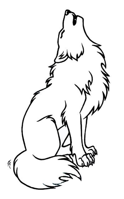 Wolf Tattoo Outline | eyecatchingtattoos. Wolf Tattoo Outline, Wolf Outline, Wolf Sitting, Howling Wolf Tattoo, Wolf Sketch, Animal Outline, Wolf Tattoo Design, Wolf Drawing, Wolf Tattoos