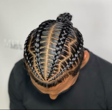 Simple Braid For Men, Corn Rows Braids Men, Male Prom Hairstyles, Braided Back Hairstyles Men, Braids With Fade Men Black, Canerow Hairstyles For Men, Men's Braided Hairstyles, Straight Hair Braid Styles Men, 4 Mens Braids