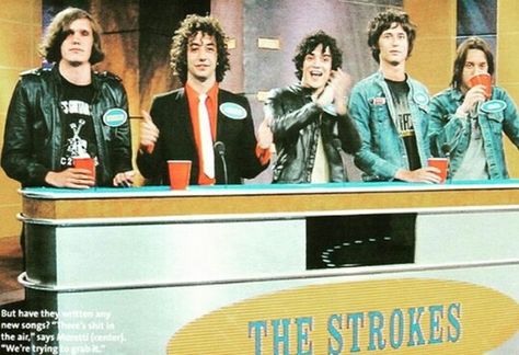 The Strokes. Someday video.❤️ The Strokes Someday, Nikolai Fraiture, Albert Hammond, The Voidz, Julian Casablancas, The Strokes, Family Feud, Music People, Last Fm