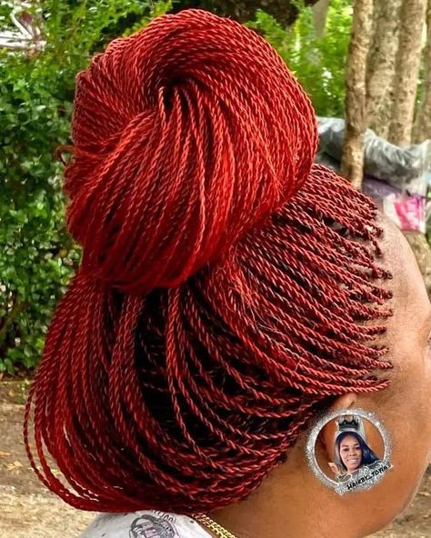 Senegalese Twists: How to Wear this Style for a Gorgeous Look Micro Senegalese Twist Braids, Senegalese Twist Updo, Twist Hairstyles For Black Women, Two Strand Twist Hairstyles, Micro Braids Styles, Sengalese Twists, Micro Braids Hairstyles, Twists Hairstyles, Braids With Shaved Sides