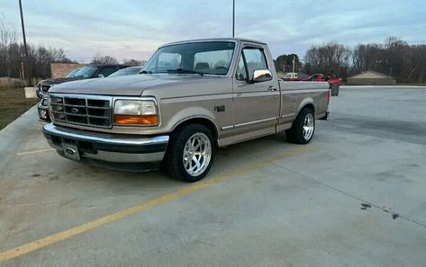 1994 Ford F150, Ford 79, Slammed Trucks, Life Goals Future, Ford F100, Ford Pickup Trucks, Car Aesthetic, Dodge Trucks, Ford Pickup