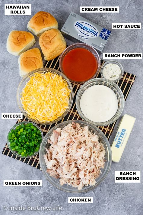 Buffalo Chicken Dip Sliders Recipe, Buffalo Shredded Chicken Sandwiches, Buffalo Chicken Sliders Cream Cheese, Buffalo Chicken Sliders Crock Pot Hawaiian Rolls, Crockpot Shareables, Buffalo Sliders Chicken, Buffalo Chicken Hawaiian Rolls Sliders, Buffalo Chicken Sandwich Crockpot, Crock Pot Buffalo Chicken Sliders