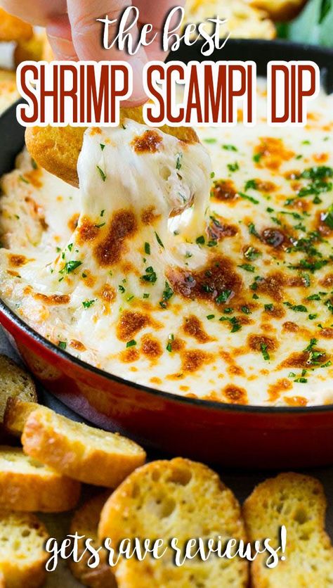 Garlic Shrimp Dip, Hot Shrimp Dip, Shrimp Scampi Dip, Shrimp Dip Recipe, Dip Dinner, Appetizers Shrimp, Shrimp Dip Recipes, Dip Recipes Hot, Seafood Dip