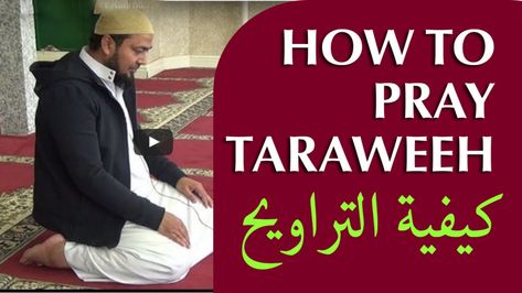 #Ramadan is a time for extra acts of worship including Taraweeh prayer. How can you pray it? Watch this VIDEO! Taraweeh Prayer, Ramadan Is Coming, Sunnah Prayers, Islam Ramadan, How To Pray, About Islam, Night Prayer, Learn Islam, How Can