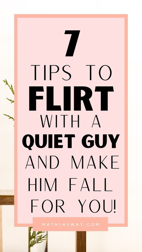 Having a crush on introvert guy and you want to make your move? There's no one sure-fire way to deal with introverts but here are 7 tips that can surely help to make a quiet guy fall in love with you. Introvert Love, Blank Stare, How To Flirt, Cute Guy, Just Tired, Myers Briggs Personalities, Introverted, Fall For You, Smile Because