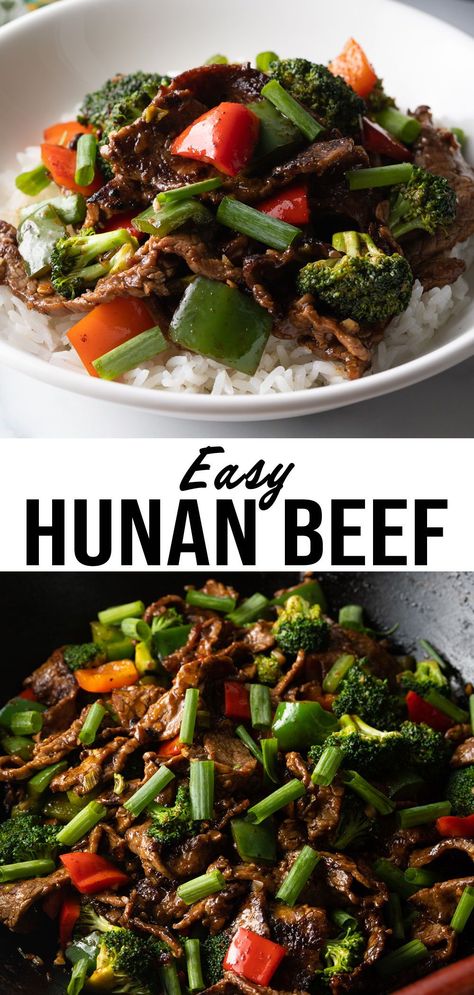 Hunan Beef, Szechuan Beef, Spicy Broccoli, Beef Stir Fry Recipes, Gluten Free Dinner Easy, Italian Sausage Soup, A Spicy Perspective, Weekly Menu Planning, Beef And Broccoli