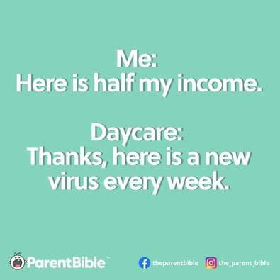 Parent meme - daycare costs. Funny meme. Daycare Memes Funny, Daycare Humor, Childcare Quotes, Early Childhood Education Quotes, Childcare Teacher, Funny Parenting, Giving Quotes, Nursery Teacher, Teacher Memes